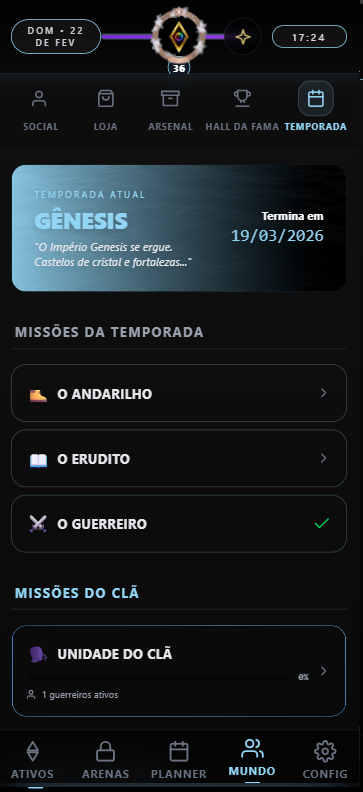 Mundo — social e aliados